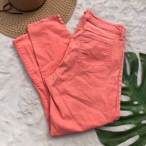Gap Always Skinny Coral Colored Jeans